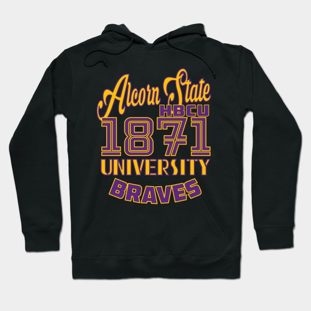 Alcorn State 1871 University Hoodie by HBCU Classic Apparel Co